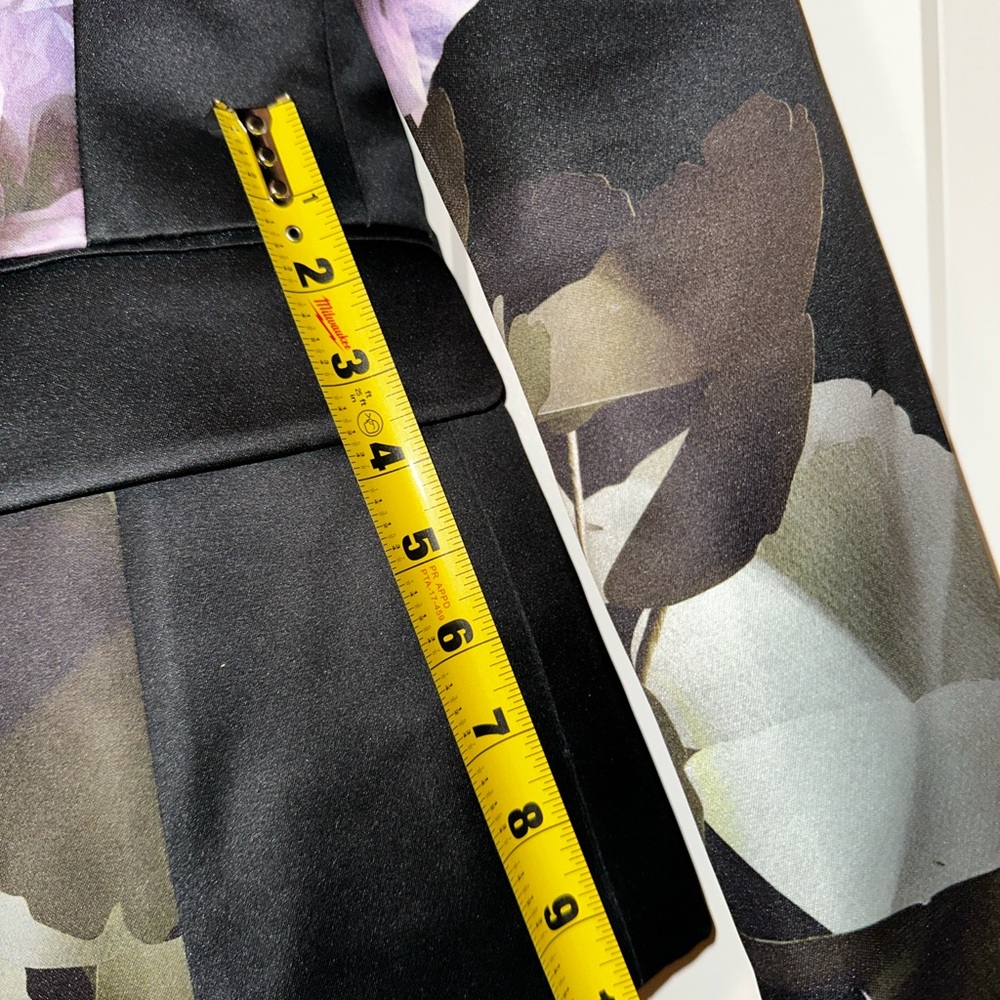 Ted Baker Black Jacket with Floral Design - Picture 8 of 9